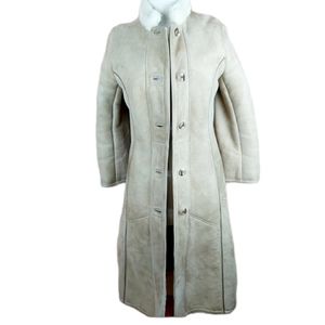 Vintage genuine Sheepskin shearling winter coat